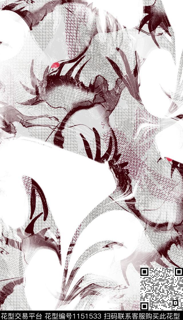 女装动物中国风数码印花华亿平台下载（图片编号: 1151533） - 瓦栏（Walan）