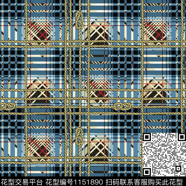 彩虹格子创意传统印花华亿平台下载（图片编号: 1151890） - 瓦栏（Walan）
