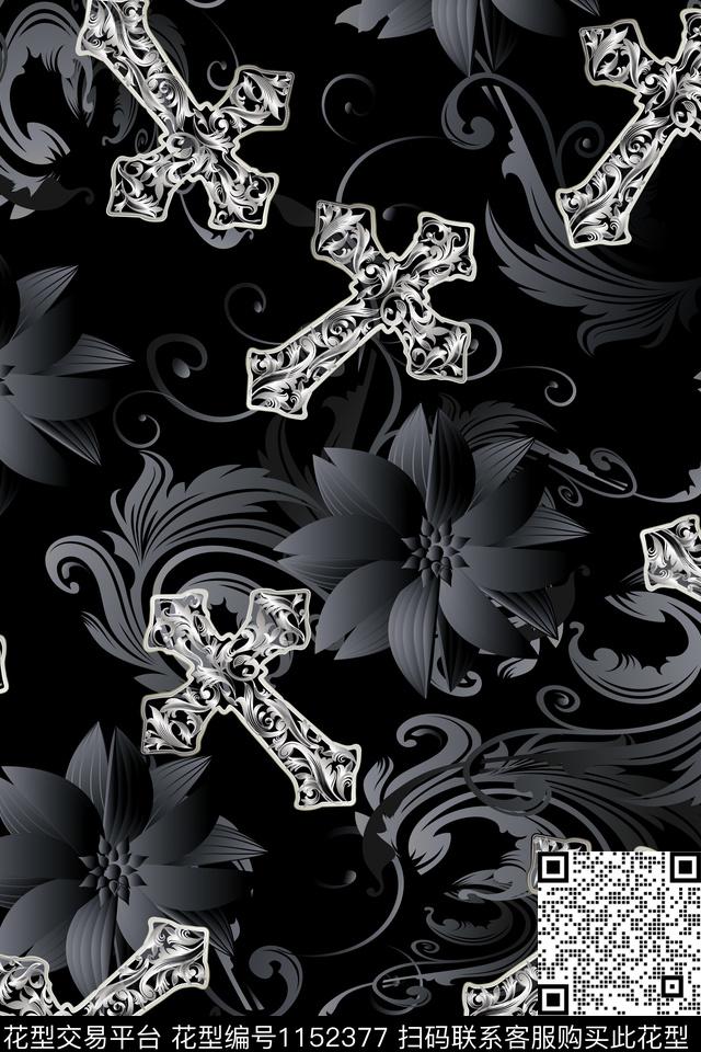 大牌风男装花卉传统印花华亿平台下载（图片编号: 1152377） - 瓦栏（Walan）