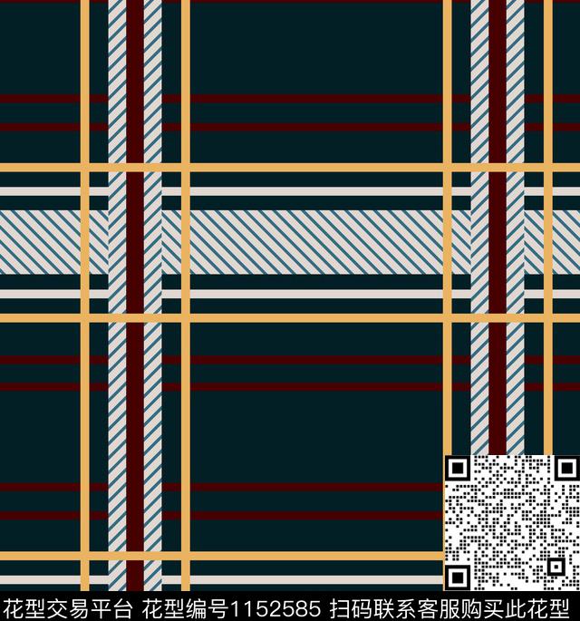 几何矢量图华亿平台时尚格子华亿平台传统印花华亿平台下载（图片编号: 1152585） - 瓦栏（Walan）