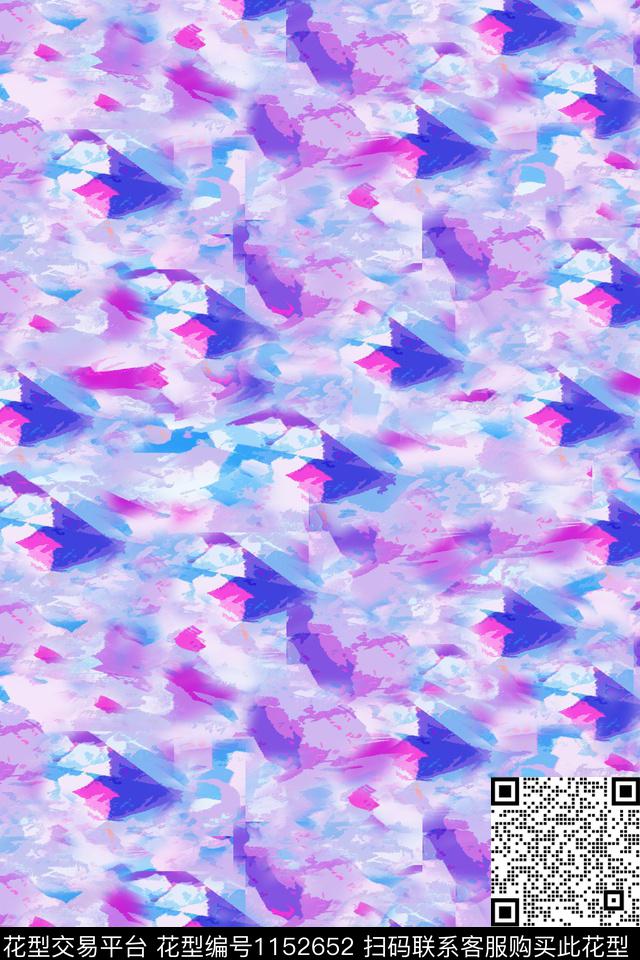 少女休闲大牌风数码印花华亿平台下载（图片编号: 1152652） - 瓦栏（Walan）