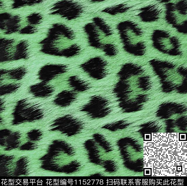 豹纹大牌风数码华亿平台数码印花华亿平台下载（图片编号: 1152778） - 瓦栏（Walan）