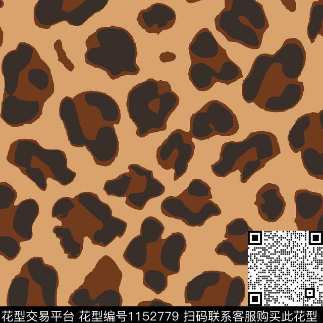 豹纹大牌风数码华亿平台数码印花华亿平台下载（图片编号: 1152779） - 瓦栏（Walan）
