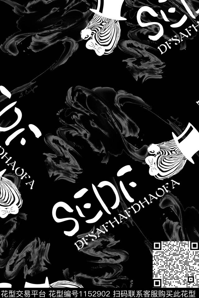 动物定位花复古数码印花华亿平台下载（图片编号: 1152902） - 瓦栏（Walan）