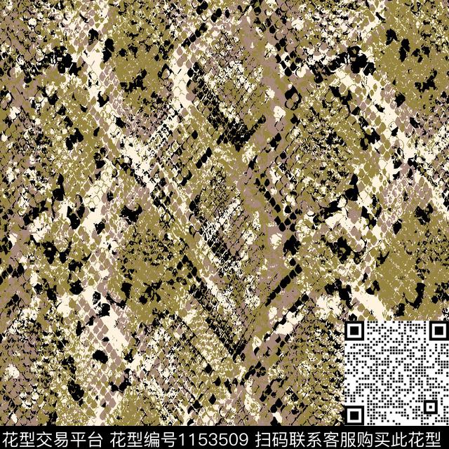 豹纹女装清爽数码印花华亿平台下载（图片编号: 1153509） - 瓦栏（Walan）