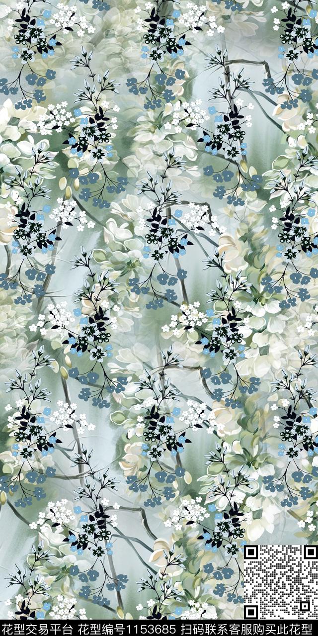 大牌风少女数码华亿平台数码印花华亿平台下载（图片编号: 1153685） - 瓦栏（Walan）