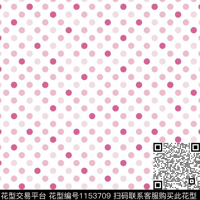 波点少女女装传统印花华亿平台下载（图片编号: 1153709） - 瓦栏（Walan）