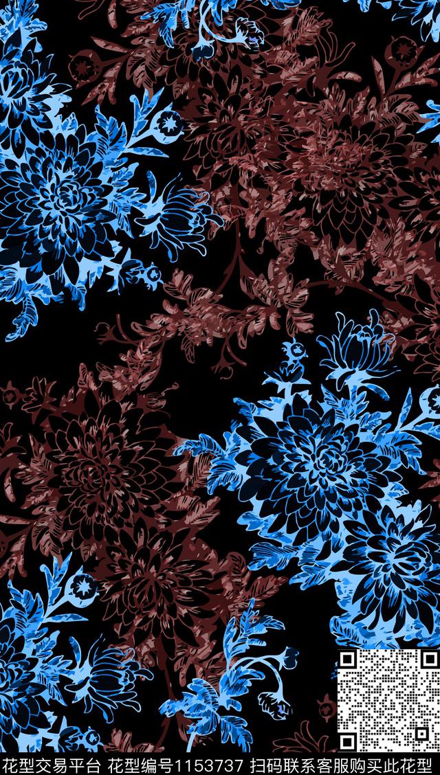 抽象男装数码华亿平台男装数码印花华亿平台下载（图片编号: 1153737） - 瓦栏（Walan）