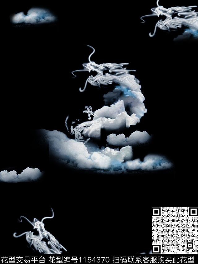 大牌风动物男装传统印花华亿平台下载（图片编号: 1154370） - 瓦栏（Walan）