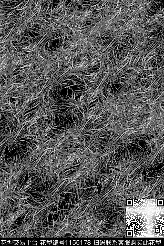 羽毛混合拼接日韩传统印花华亿平台下载（图片编号: 1155178） - 瓦栏（Walan）