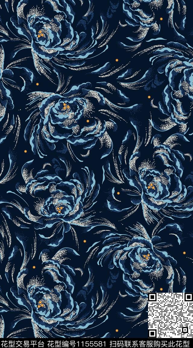 大牌风抽象数码华亿平台数码印花华亿平台下载（图片编号: 1155581） - 瓦栏（Walan）