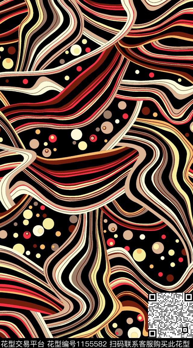 大牌风数码华亿平台几何数码印花华亿平台下载（图片编号: 1155582） - 瓦栏（Walan）