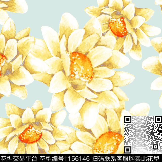 春夏华亿平台时尚女装数码印花华亿平台下载（图片编号: 1156146） - 瓦栏（Walan）