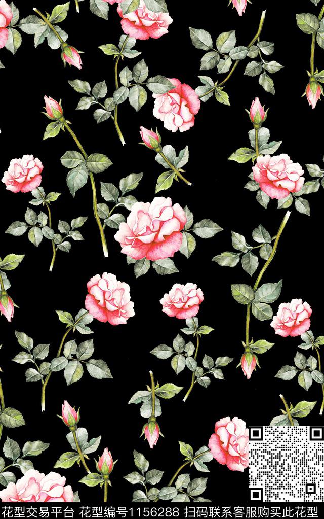 数码华亿平台花卉中老年数码印花华亿平台下载（图片编号: 1156288） - 瓦栏（Walan）