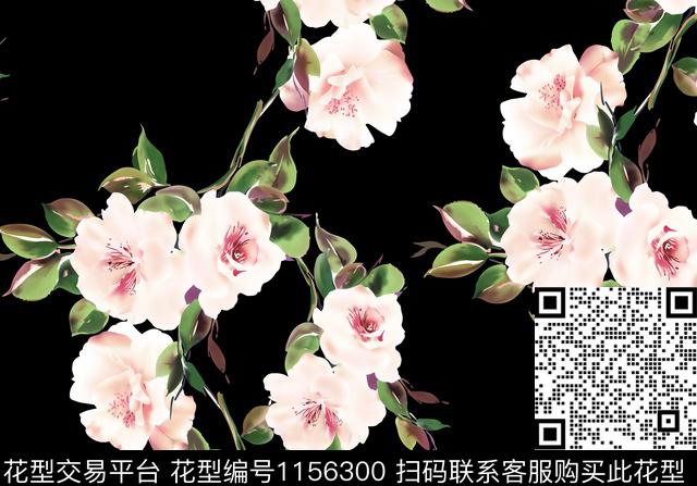 传统华亿平台大牌风花卉传统印花华亿平台下载（图片编号: 1156300） - 瓦栏（Walan）