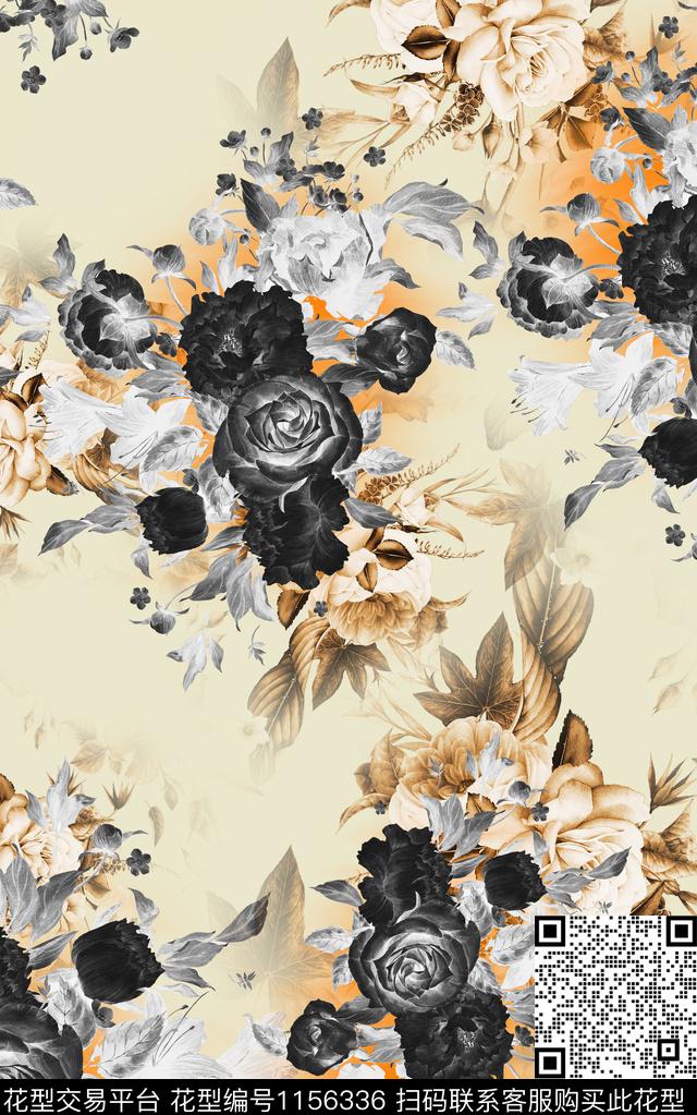 小碎花数码华亿平台花卉数码印花华亿平台下载（图片编号: 1156336） - 瓦栏（Walan）