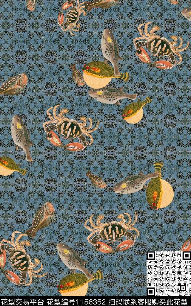 肌理动物中老年数码印花华亿平台下载（图片编号: 1156352） - 瓦栏（Walan）