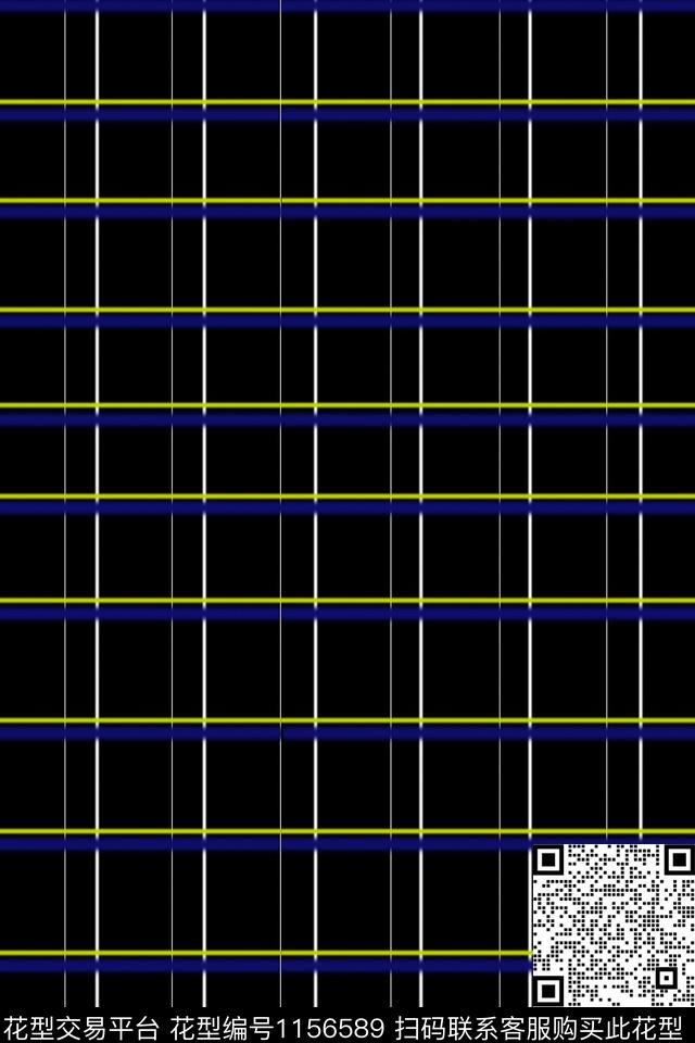 春夏华亿平台几何格子传统印花华亿平台下载（图片编号: 1156589） - 瓦栏（Walan）