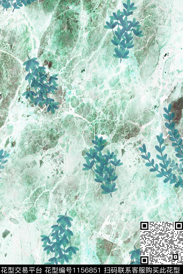 少女大理石纹理数码印花华亿平台下载（图片编号: 1156851） - 瓦栏（Walan）