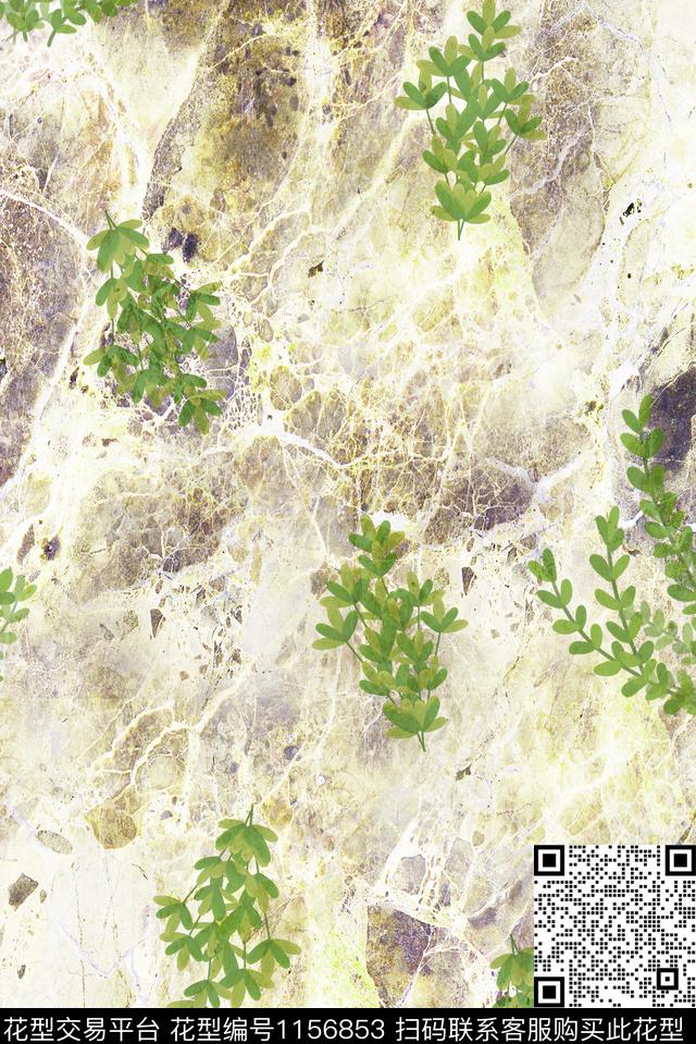 少女大理石纹理数码印花华亿平台下载（图片编号: 1156853） - 瓦栏（Walan）