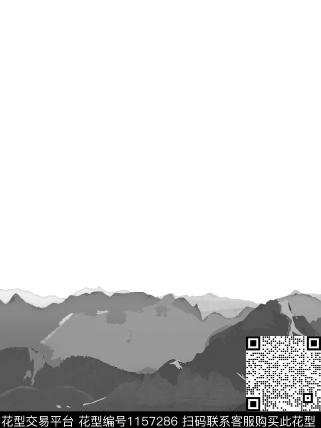 数码华亿平台胸前独幅男装数码印花华亿平台下载（图片编号: 1157286） - 瓦栏（Walan）