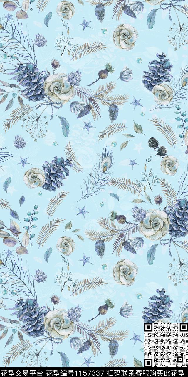 女装简约春夏华亿平台数码印花华亿平台下载（图片编号: 1157337） - 瓦栏（Walan）