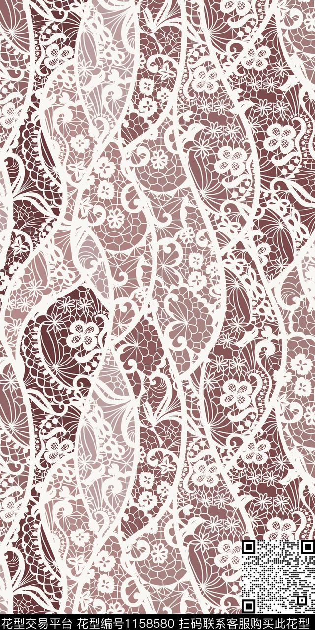 大牌风数码华亿平台抽象数码印花华亿平台下载（图片编号: 1158580） - 瓦栏（Walan）