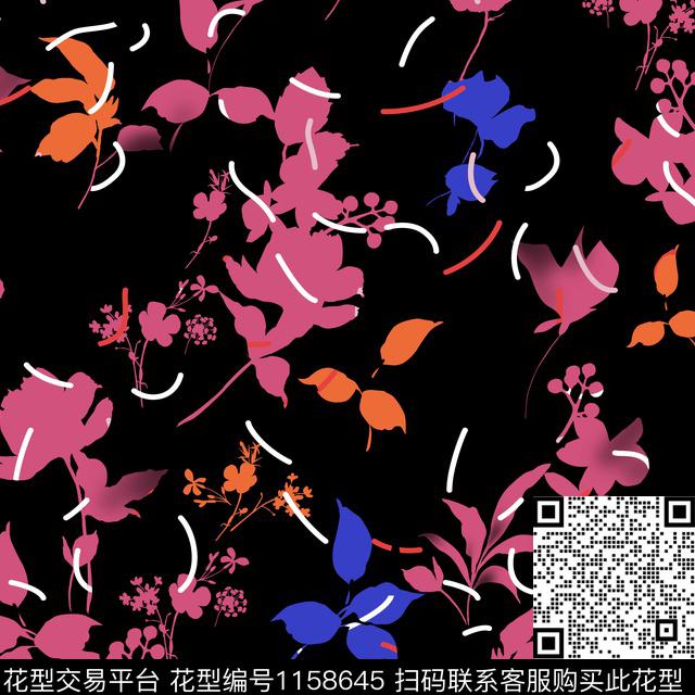 大牌风复古花卉传统印花华亿平台下载（图片编号: 1158645） - 瓦栏（Walan）