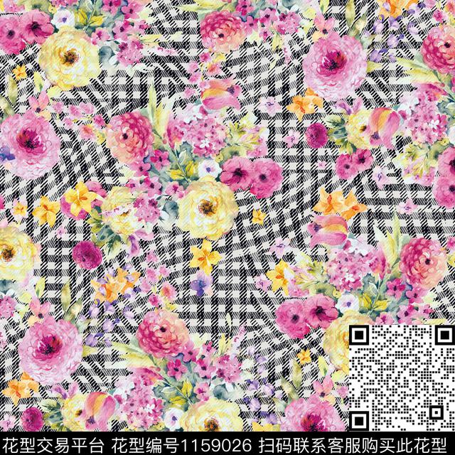 女装大牌风时尚数码印花华亿平台下载（图片编号: 1159026） - 瓦栏（Walan）