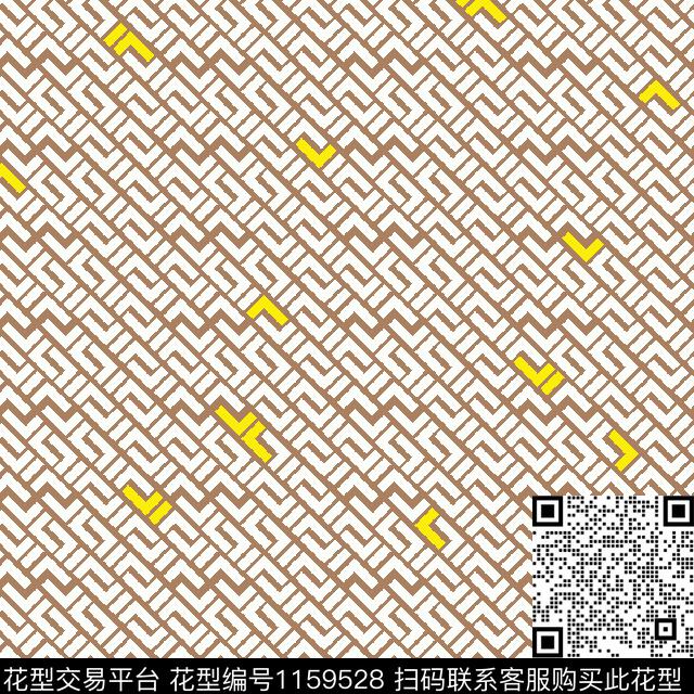 字母大牌风L传统印花华亿平台下载（图片编号: 1159528） - 瓦栏（Walan）