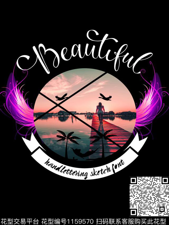 卫衣毛衬衫胸前独幅传统印花华亿平台下载（图片编号: 1159570） - 瓦栏（Walan）