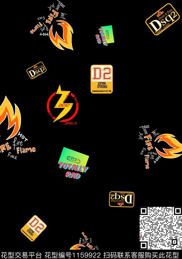 男装休闲抽象男装数码印花华亿平台下载（图片编号: 1159922） - 瓦栏（Walan）