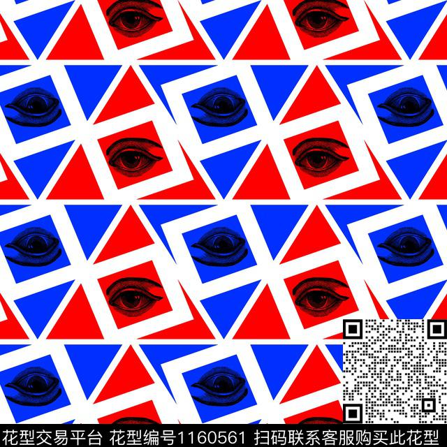 男装抽象纹理数码印花华亿平台下载（图片编号: 1160561） - 瓦栏（Walan）