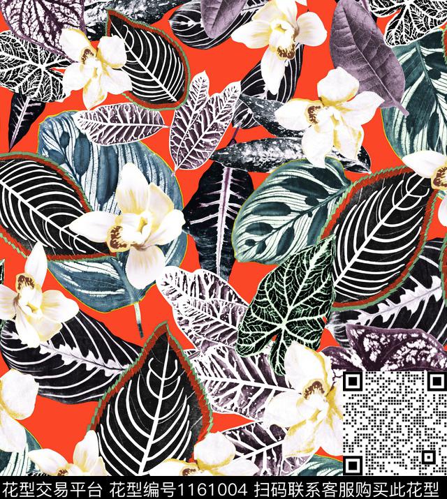 大牌风传统华亿平台花卉传统印花华亿平台下载（图片编号: 1161004） - 瓦栏（Walan）