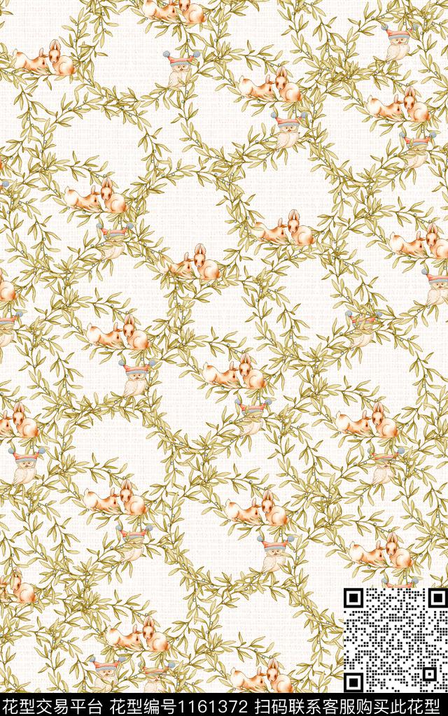 小碎花春夏华亿平台花卉数码印花华亿平台下载（图片编号: 1161372） - 瓦栏（Walan）