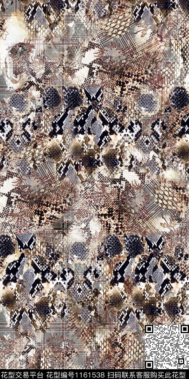 抽象大牌风数码华亿平台数码印花华亿平台下载（图片编号: 1161538） - 瓦栏（Walan）