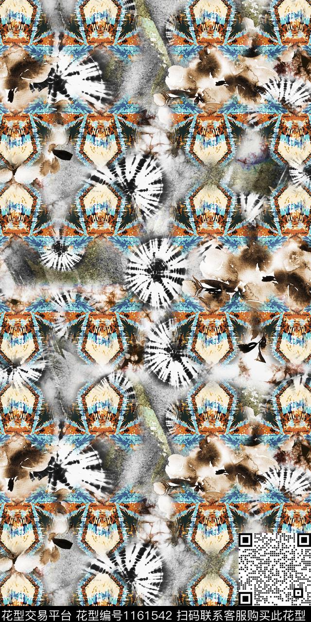 抽象大牌风数码华亿平台数码印花华亿平台下载（图片编号: 1161542） - 瓦栏（Walan）