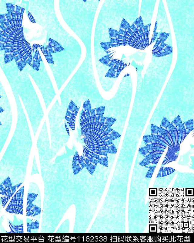 动物大牌风少女传统印花华亿平台下载（图片编号: 1162338） - 瓦栏（Walan）