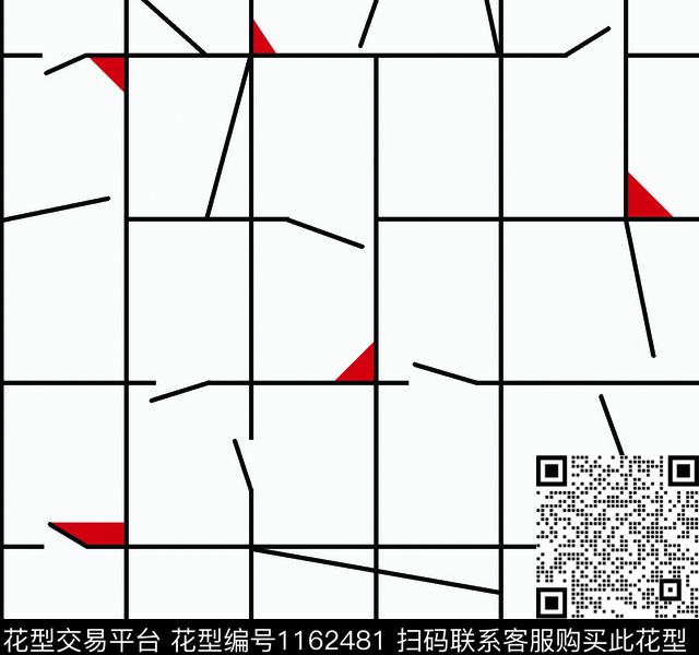线条春夏华亿平台男装格子传统印花华亿平台下载（图片编号: 1162481） - 瓦栏（Walan）