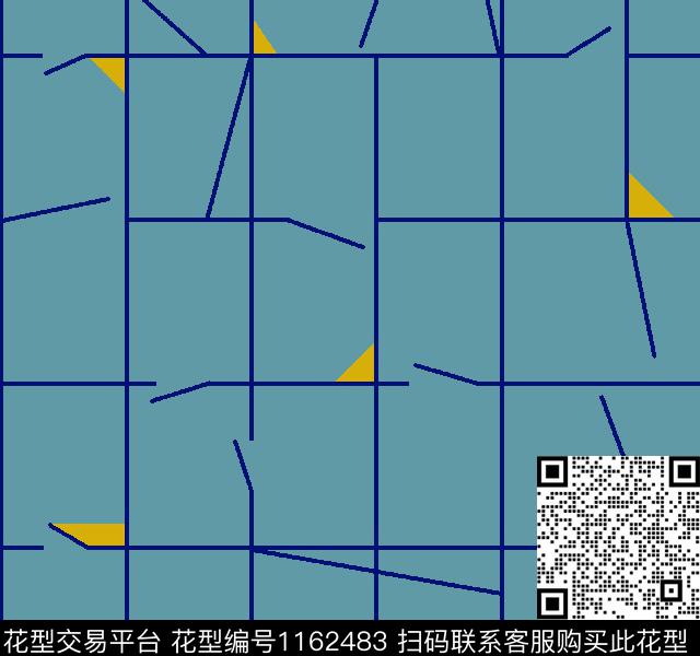 线条春夏华亿平台男装格子传统印花华亿平台下载（图片编号: 1162483） - 瓦栏（Walan）