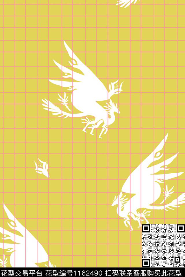 几何抽象男装数码华亿平台数码印花华亿平台下载（图片编号: 1162490） - 瓦栏（Walan）