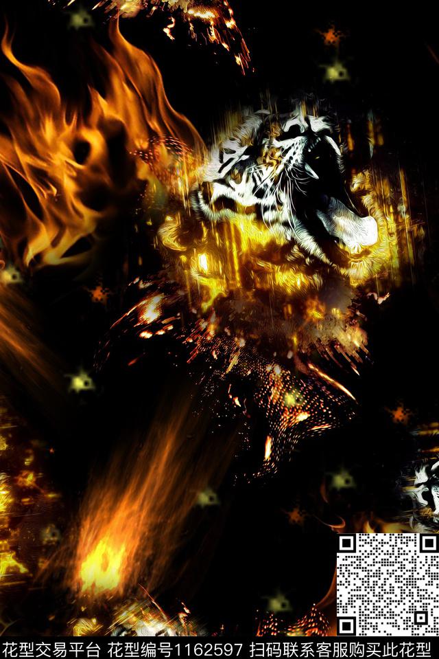 潮牌大牌风火数码印花华亿平台下载（图片编号: 1162597） - 瓦栏（Walan）