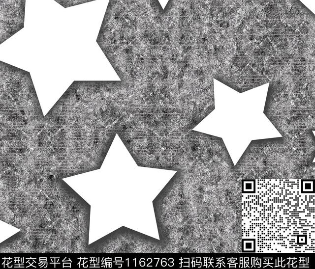 抽象几何肌理传统印花华亿平台下载（图片编号: 1162763） - 瓦栏（Walan）