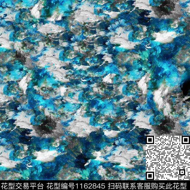 抽象男装几何数码印花华亿平台下载（图片编号: 1162845） - 瓦栏（Walan）