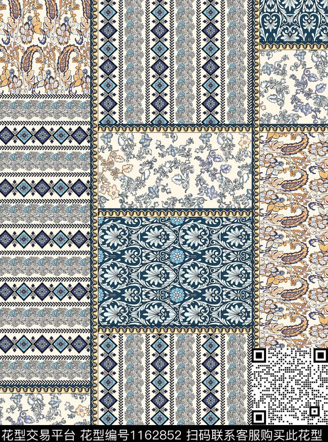 几何数码华亿平台女装数码印花华亿平台下载（图片编号: 1162852） - 瓦栏（Walan）