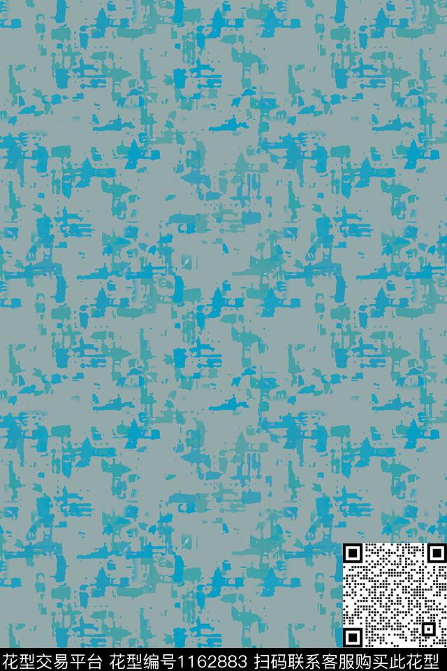 迷彩图案抽象艺术迷彩数码印花华亿平台下载（图片编号: 1162883） - 瓦栏（Walan）