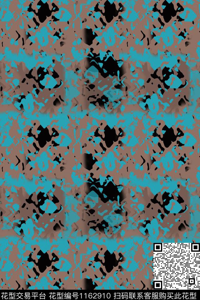 迷彩图案艺术迷彩抽象数码印花华亿平台下载（图片编号: 1162910） - 瓦栏（Walan）