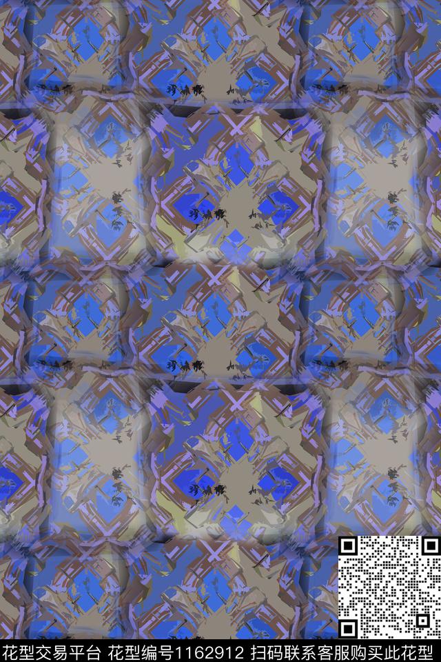 迷彩图案抽象艺术迷彩数码印花华亿平台下载（图片编号: 1162912） - 瓦栏（Walan）