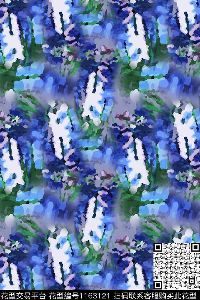 迷彩图案艺术迷彩抽象数码印花华亿平台下载（图片编号: 1163121） - 瓦栏（Walan）