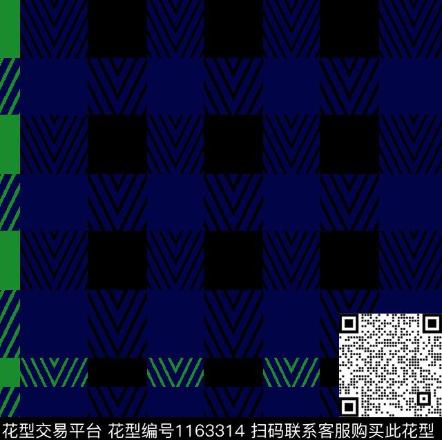 线条春夏华亿平台男装格子传统印花华亿平台下载（图片编号: 1163314） - 瓦栏（Walan）